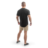 Round T-Shirt - black