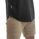 Round T-Shirt - black