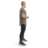 Round T-Shirt - olive