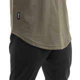 Round T-Shirt - olive