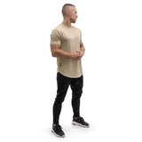 Round T-Shirt - sand