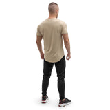 Round T-Shirt - sand