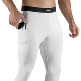 3/4 Leggings - white