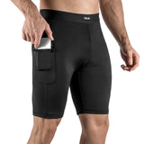 Half Leggings - black