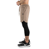 2-in-1 Set Long - brown/black