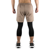 2-in-1 Set Long - brown/black
