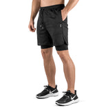 2-in-1 Set Short - black/black