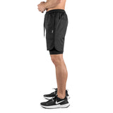 2-in-1 Set Short - black/black
