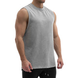 French Terry Tank - washed grey