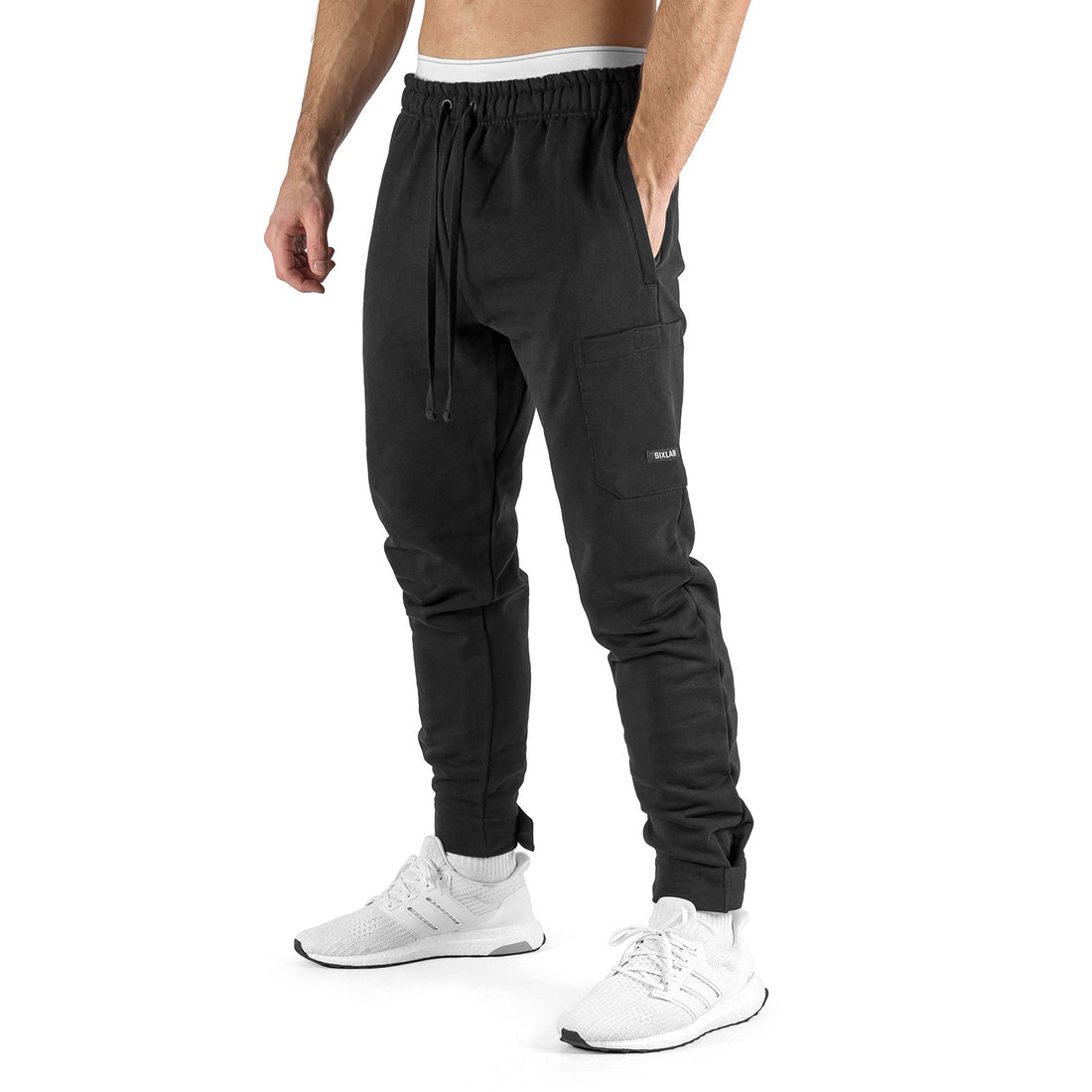 Strap Jogger - black