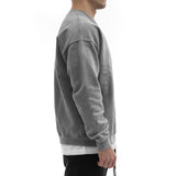 Heavy Oversize Sweatshirt - washed grey