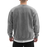 Heavy Oversize Sweatshirt - washed grey