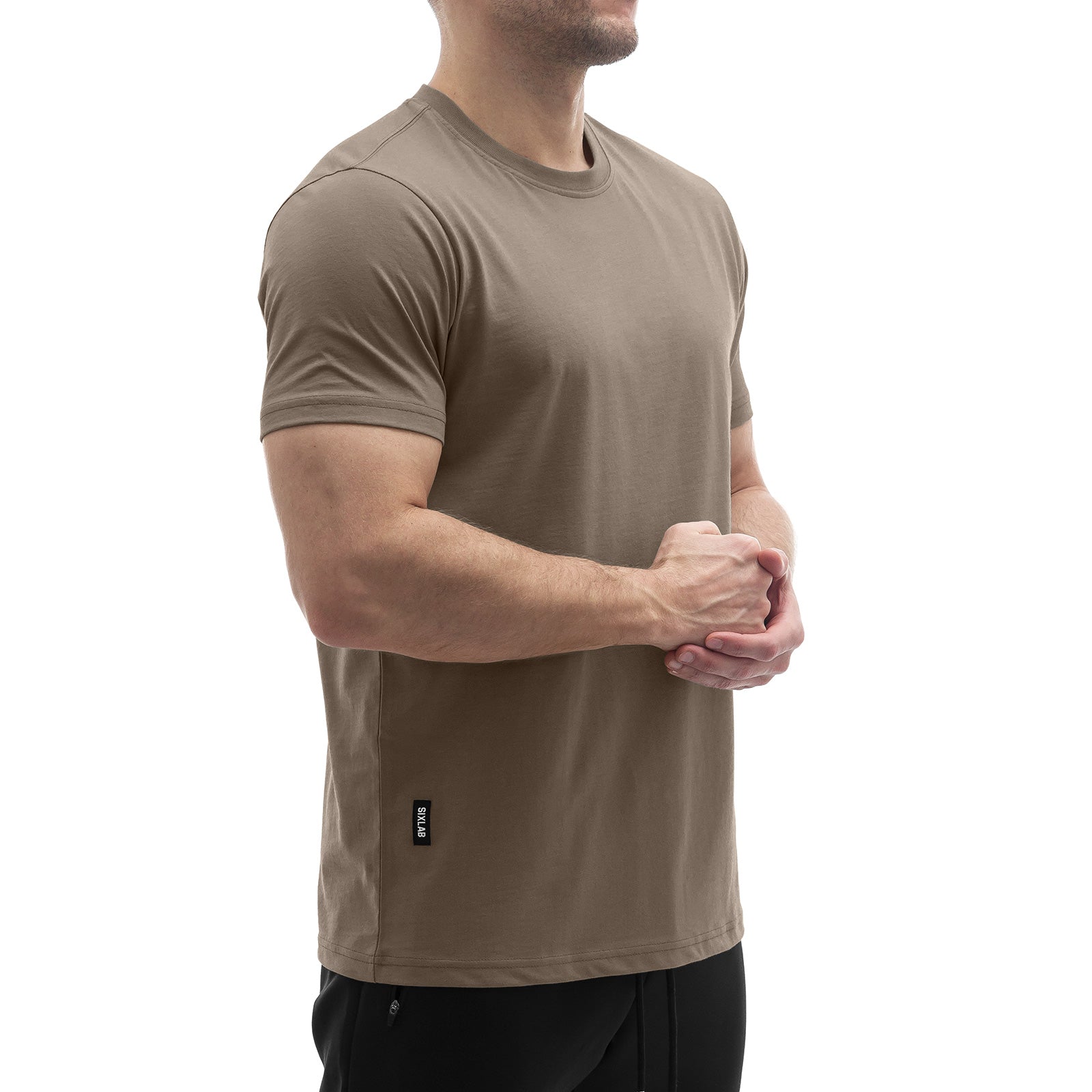 brown t shirt mens